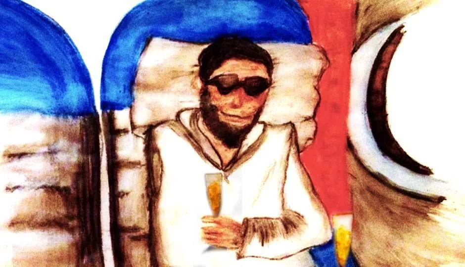 Image for How Akram Came to Fly Business Class Back to Yemen Double Fisted