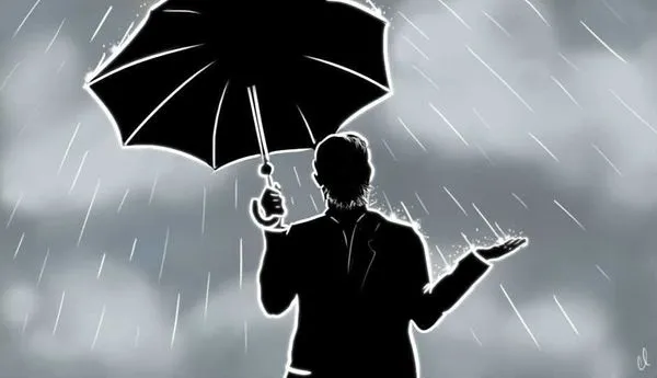 Image for Four Strangers Near the Weathered Statue in a Downtown Park