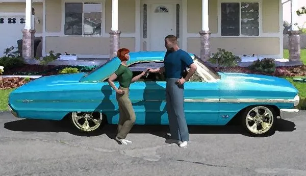 Image for The Baby Blue Ford