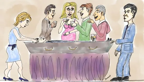 Image for I Saw You Standing At The Funeral