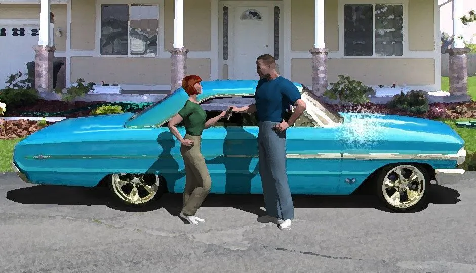 Image for The Baby Blue Ford