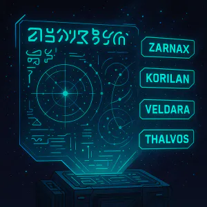 Sci-Fi Name Generators